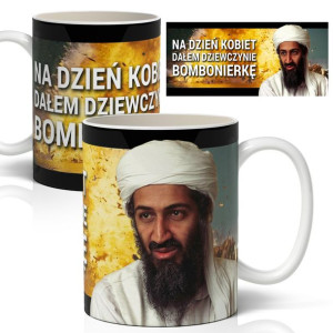Kubek Biały Prezent Śmieszne Bombonierka Wzory