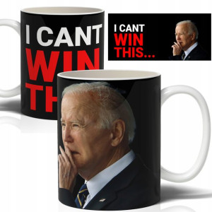 Kubek Biały Prezent Śmieszne Joe Biden Dużo Wzorów