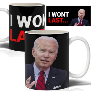 Kubek Biały Prezent Śmieszne Joe Biden Dużo Wzorów