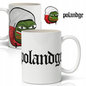 Kubek Biały Prezent Śmieszne Polandge Wiele Wzorów