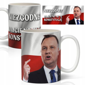 Kubek Biały Prezent Śmieszne Prezydent Wiele Wzory
