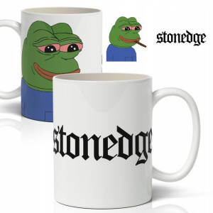 Kubek Biały Prezent Śmieszne Stonedge Wiele Wzorów