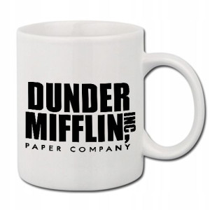Kubek Biały Prezent The Office DUNDER MIFFLIN 01