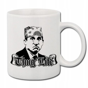 Kubek Biały Prezent The Office PRISON MIKE 02