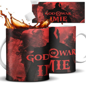 KUBEK Ceramiczny dla fana GOD OF WAR Wiele WZORÓW