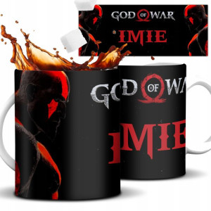 KUBEK Ceramiczny dla fana GOD OF WAR Wiele WZORÓW