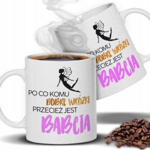 KUBEK Ceramiczny Prezent na DZIEŃ BABCI MiX WZORÓW