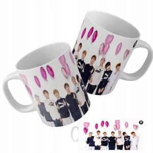 KUBEK Ceramiczny Prezent Wiele Wzorów K-POP BTS