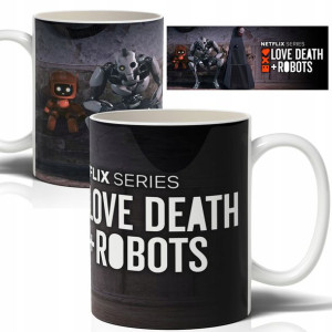 KUBEK dla FANA Serial LOVE DEATH ROBOTS Wzory MiX