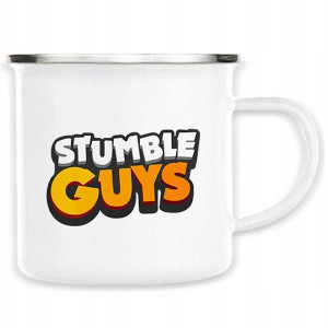 KUBEK Emaliowany Stalowy STUMBLE GUYS Różne WZORY