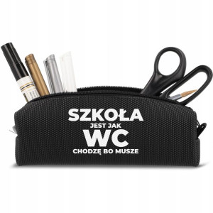 PIÓRNIK Szkolny TUBA do SZKOŁY Śmieszne WZORY