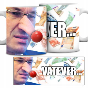 KUBEK Kaczyński Śmieszny Prezent VATEVER Wzory MiX