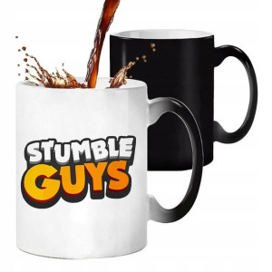 KUBEK MAGICZNY Czarny STUMBLE GUYS Wiele WZORÓW