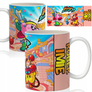 KUBEK Na Prezent Wzory Nintendo KIRBY IMIĘ
