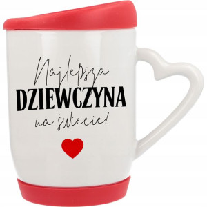 Kubek Pokrywka I Podstawka Na Walentynki Wzory Mix