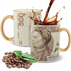 KUBEK PREMIUM ŚMIESZNY Prezent KACZYŃSKI Wzory MiX