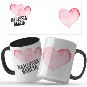 KUBEK Prezent dla BABCI Najlepsza BABCIA WZORÓW