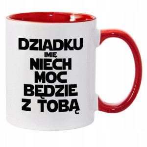 KUBEK Prezent dla DZIADKA Star WARS IMIĘ Wzory MIX