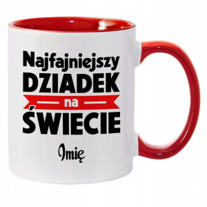 KUBEK Prezent dla DZIADKA Wiele WZORÓW Twoje IMIĘ