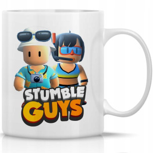 KUBEK Prezent dla Fana STUMBLE GUYS Wiele WZORÓW