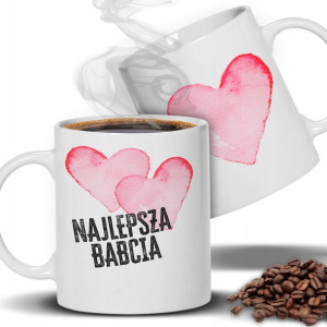 KUBEK Prezent dla NAJLEPSZEJ BABCI Wiele WZORÓW
