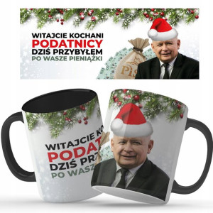 Kubek PREZENT Jarek KACZYŃSKI PIS na MIKOŁAJA MiX