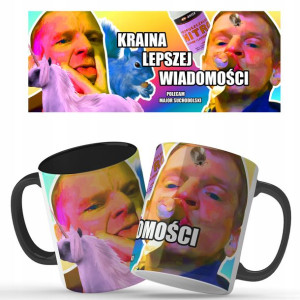 KUBEK Prezent KRAINA LEPSZEJ WIADOMOŚCI Major MiX