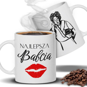 KUBEK Prezent na DZIEŃ BABCI Najlepsza BABCIA MiX