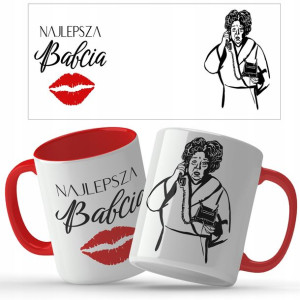 KUBEK Prezent na DZIEŃ BABCI Najlepsza BABCIA MIX
