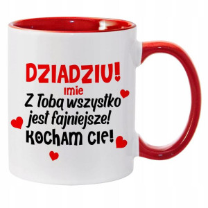 KUBEK Prezent na Dzień DZIADKA Wiele WZORÓW Imię