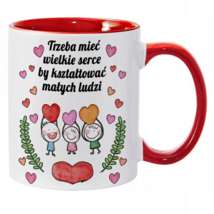 KUBEK Prezent na DZIEŃ NAUCZYCIELA Twoje IMIĘ MiX