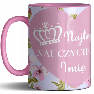KUBEK Prezent na DZIEŃ NAUCZYCIELA Twoje IMIĘ MiX