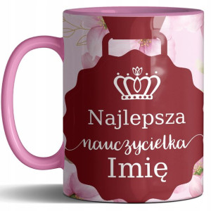 KUBEK Prezent na DZIEŃ NAUCZYCIELA Twoje IMIĘ MIX
