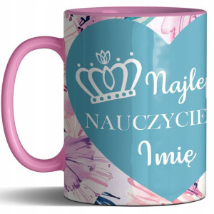 KUBEK Prezent na DZIEŃ NAUCZYCIELA Twoje IMIĘ MiX