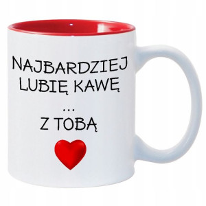 KUBEK PREZENT na WALENTYNKI dla Niej dla Niego MiX