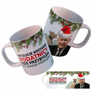 KUBEK Prezesa Śmieszny Prezent PIS KACZYŃSKI 06