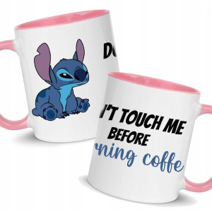 KUBEK Różowy Prezent LILO i STICH Dużo WZORÓW
