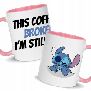 KUBEK Różowy Prezent LILO i STICH Różne GRAFIKI