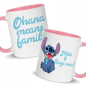 KUBEK Różowy Prezent LILO i STICH Różne WZORY MiX