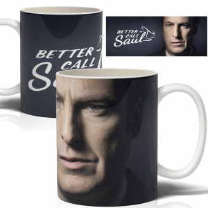Kubek Serial Better Call Saul Dużo Wzorów + Gratis
