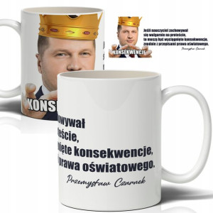 KUBEK Śmieszny Prezent dla NAUCZYCIELA do SZKOŁY