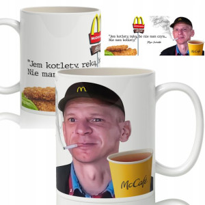Kubek Śmieszny Prezent Kononowicz Major Geremek