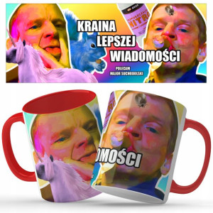 Kubek Śmieszny Prezent Mix Wzorów Major Kononowicz