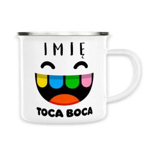 Kubek Stalowy Dla Dzieci Toca Boca Własne Imię