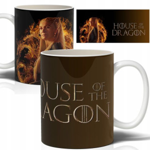 KUBEK Wiele WZORÓW HOUSE of THE DRAGON Gra o TRON