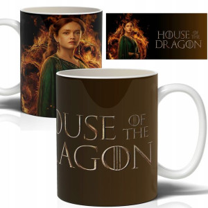 KUBEK Wiele WZORÓW HOUSE of THE DRAGON Gra o TRON