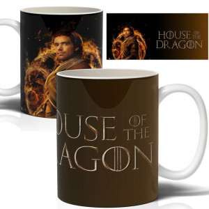 KUBEK Wiele WZORÓW HOUSE of THE DRAGON Gra o TRON