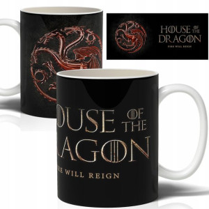KUBEK Wiele WZORÓW HOUSE of THE DRAGON Gra o TRON