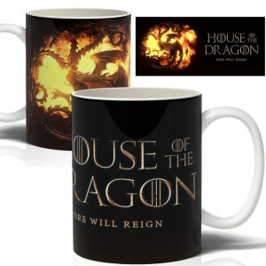 KUBEK Wiele WZORÓW HOUSE of THE DRAGON Gra o TRON