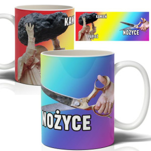 Śmieszny KUBEK Prezent JAN PAWEŁ II Zabawny WZÓR